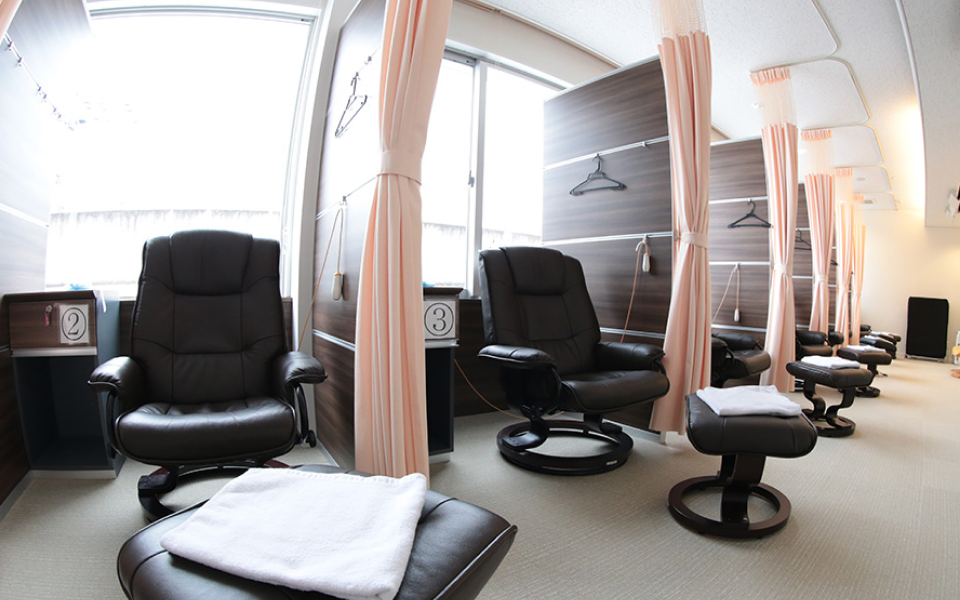 美川眼科のリカバリー室